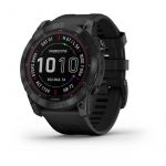Смарт-годинник Garmin Fenix 7X Sapphire S. Black DLC Titanium w. Black Band (010-02541-22/23)
