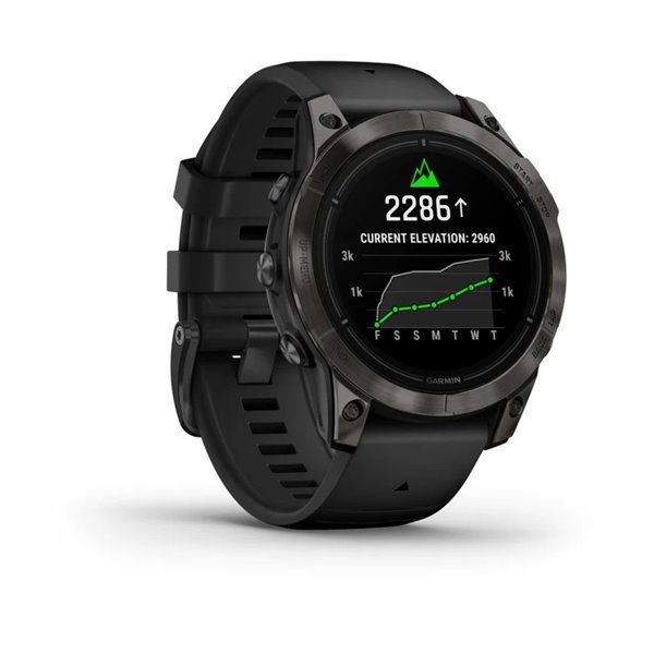 Garmin Epix Pro (Gen 2) Sapphire Edition 47mm Carbon Grey DLC Titanium with Black Band (010-02803-10/11)