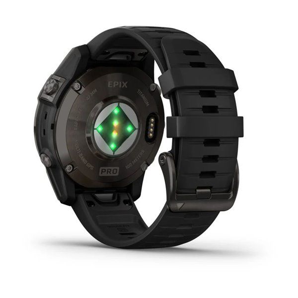 Garmin Epix Pro (Gen 2) Sapphire Edition 47mm Carbon Grey DLC Titanium with Black Band (010-02803-10/11)
