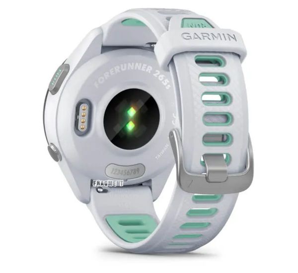 Garmin Forerunner 265S Black Bezel w. Whitestone Case and Whitestone/Neo Tropic S. (010-02810-04/14)