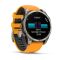Garmin Fenix 8 51mm AMOLED Sapphire Titanium w. Spark Orange/Graphite Silicone Band (010-02905-10/11)