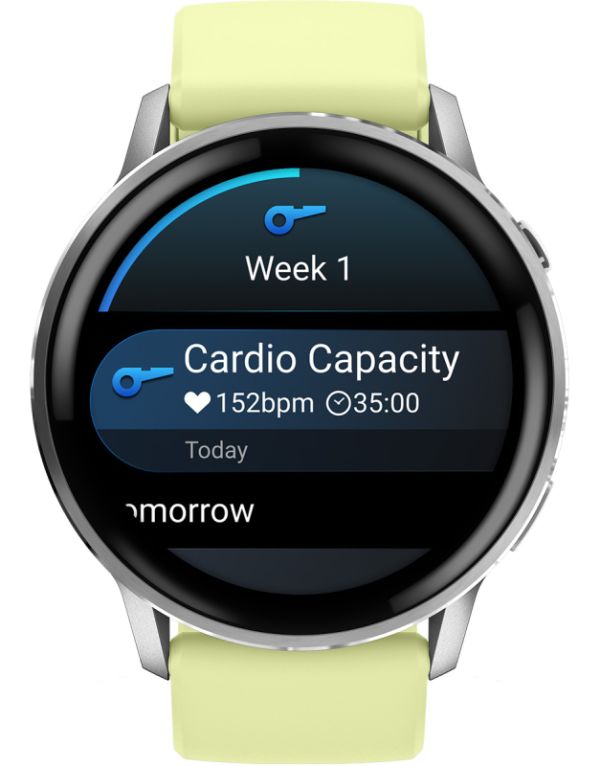 Garmin Venu 4 45 mm Silver with Citron Silicone Band (010-03014-02)
