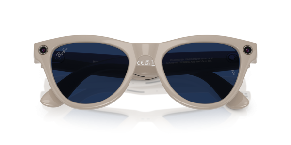Смарт-окуляри Ray-Ban Meta Skyler Standard Shiny Chalky Gray / Clear Sapphire Transition (RW4010 6700MF 52-20)