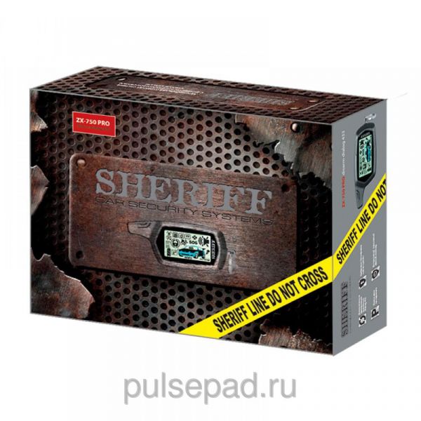 Автосигнализация Sheriff ZX-750 Pro без сирены