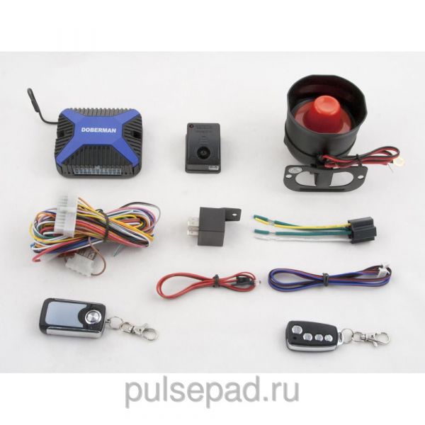 Автосигнализация Doberman LY-958 V2 + центральные замки LY-201