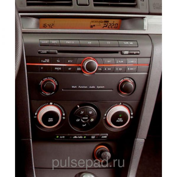Рамка переходная 11-080 Mazda 3 (2004-08->) 1 DIN (Carav)