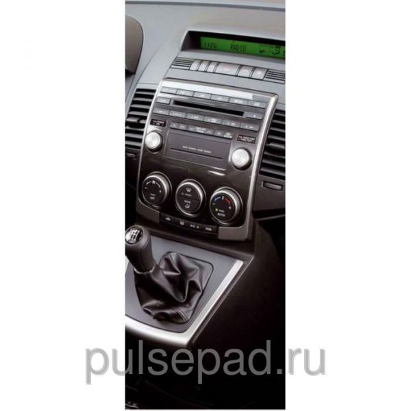 Рамка переходная 11-084 (carav) MAZDA 5 (Premacy) 2005-> (silver) 2-DIN