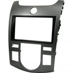 Рамка переходная 11-413 Kia Cerato,Forte 2009+Auto Aircondition (Carav) black