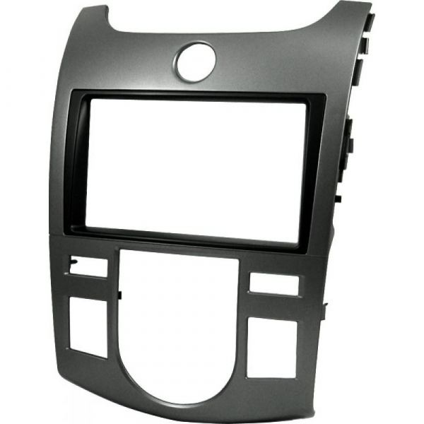 Рамка переходная 11-413 Kia Cerato,Forte 2009+Auto Aircondition (Carav) black