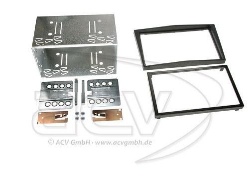 Рамка переходная 381230-12 (kit) Opel Corsa (06>), Zafira SW (05->) black