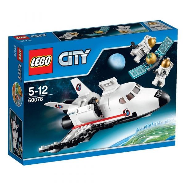 Пластмассовый конструктор LEGO City Обслуживающий шаттл (60078)