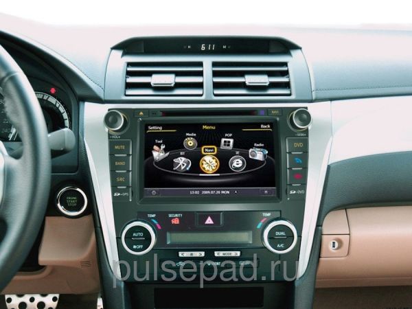 Штатная магнитола EasyGo S004 (Toyota Camry 2012) S60