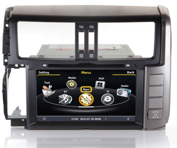 Штатная магнитола EasyGo S114 (Toyota Prado 150) S100