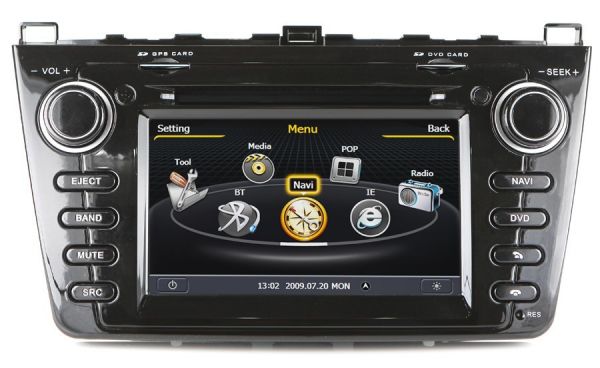 Штатная магнитола EasyGo S116 (Mazda 6) S100