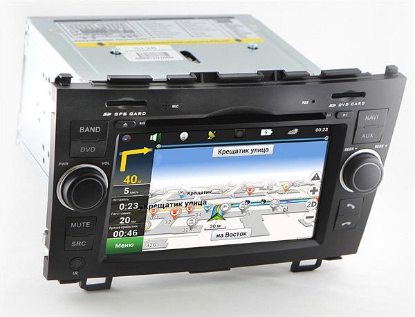 Штатная магнитола EasyGo S128 (Honda CRV 2007-2011) S100