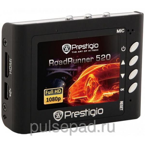 Видеорегистратор Prestigio RoadRunner DVR R520 GPS