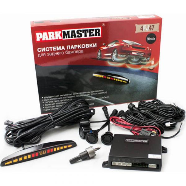 Парктроник PARKMASTER 4-FJ-47F серебро