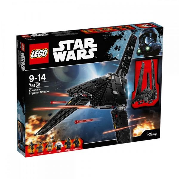 Пластмассовый конструктор LEGO Star Wars Имперский шаттл Кренника (75156)
