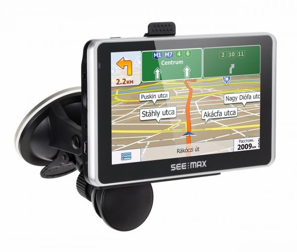 GPS-навигатор SeeMax navi E550 HD DVR