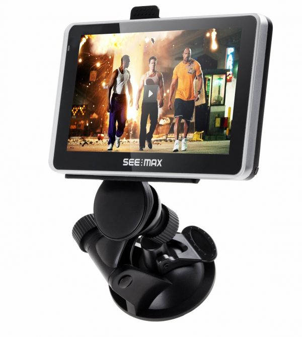 GPS-навигатор SeeMax navi E550 HD DVR