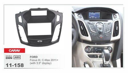Рамка переходная CARAV 11-158 2-DIN переходная рамка для а/м FORD Focus III, C-Max 2011+ (для 35" дисплея)