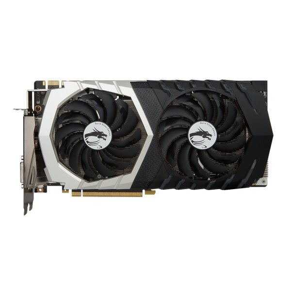 Видеокарта MSI GeForce GTX 1070 QUICK SILVER 8G OC