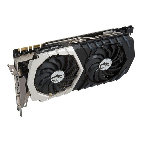 Видеокарта MSI GeForce GTX 1070 QUICK SILVER 8G OC