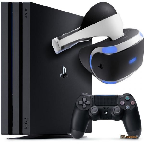 Стационарная игровая приставка Sony PlayStation 4 Pro + Playstation VR