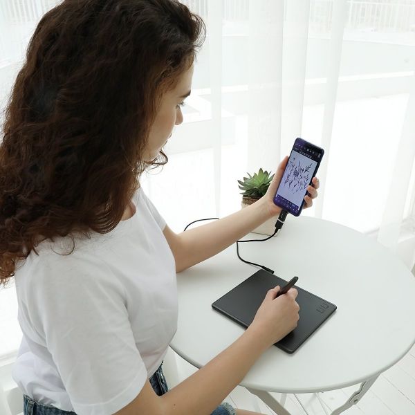 Графічний планшет Huion HS64