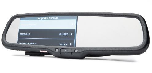 Дзеркало-реєстратор Prime-X 055D 2K з камерою заднього огляду AHD.