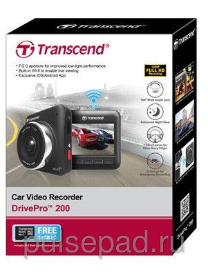 Видеорегистратор Transcend DrivePro DP200