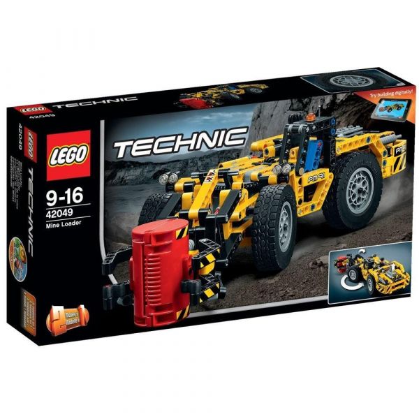 Пластмассовый конструктор LEGO Technic Карьерный погрузчик (42049)