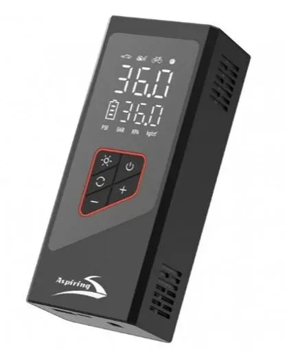 Компресор портативний Aspiring STORM 3 Powerbank 90W 30 L/min (ST.90W)