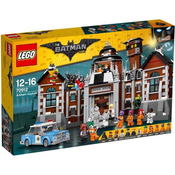 Пластиковый конструктор LEGO The Batman Больница Аркхем Асилум (70912)
