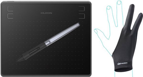 Графічний планшет Huion HS64