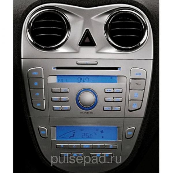 Рамка переходная 11-300 Carav JAC J6 (2DIN)