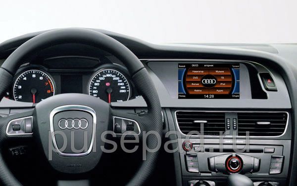 Штатная магнитола Synteko Audi A4, Q5 2008+