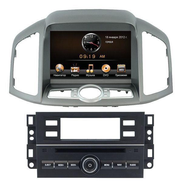 Штатная магнитола Synteko Chevrolet Captiva 2012+