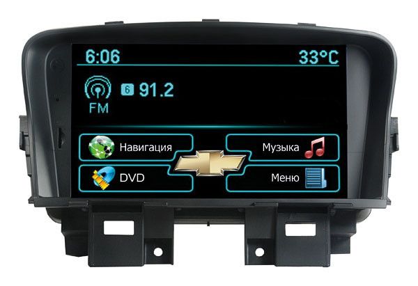 Штатная магнитола Synteko Chevrolet Cruze