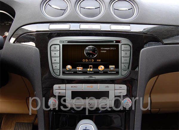 Штатная магнитола Synteko Ford Focus 2, Mondeo 2008+, C-Max, S-Max, Galaxy new