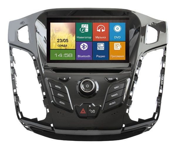 Штатная магнитола Synteko Ford Focus 3, C-Max 2011–2012