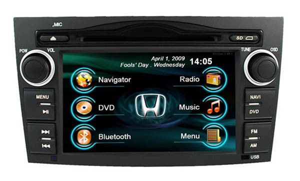 Штатная магнитола Synteko Honda CR-V 2007–2011