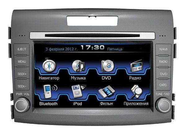 Штатная магнитола Synteko Honda CR-V 2012+ Android