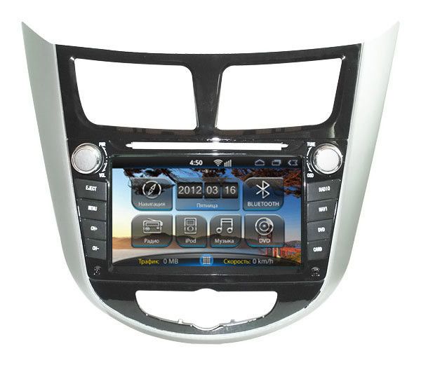 Штатная магнитола Synteko Hyundai ACCENT 2011+