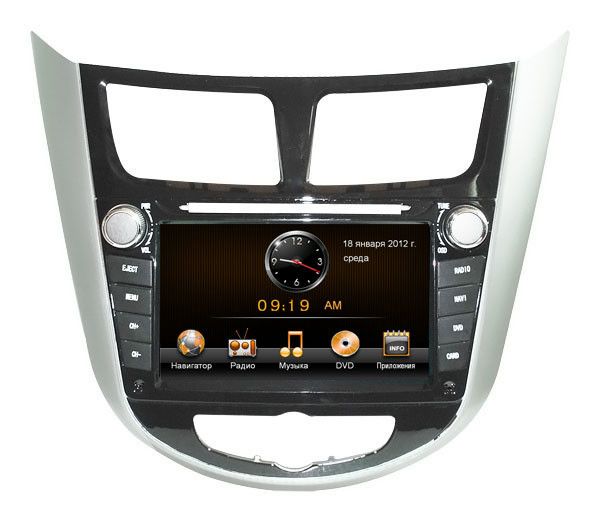 Штатная магнитола Synteko Hyundai ACCENT 2011+