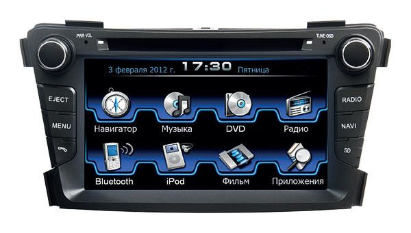 Штатная магнитола Synteko Hyundai i40