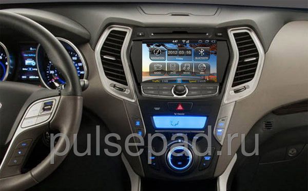 Штатная магнитола Synteko Hyundai Santa Fe 2013+
