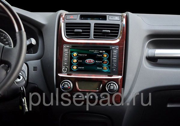 Штатная магнитола Synteko Kia Sorento 2007–2008, Cerato 2 2006–2008, Sportage 2 2005–2009, Carnival 2