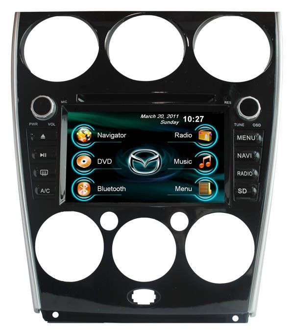 Штатная магнитола Synteko Mazda 6 до 2007