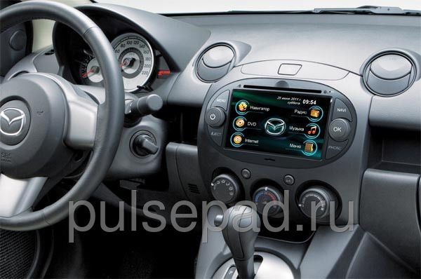 Штатная магнитола Synteko Mazda 2
